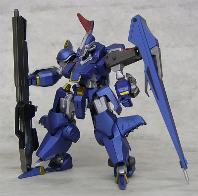 メカアクション系列 青の骑士ベルゼルガ物语 テスタロッサ メタリック Ver.2