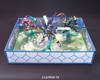 ダン铁球戦机 LBX奥丁・LBX潘朵拉・LBXフェンリル(ベストLBXチームSET)