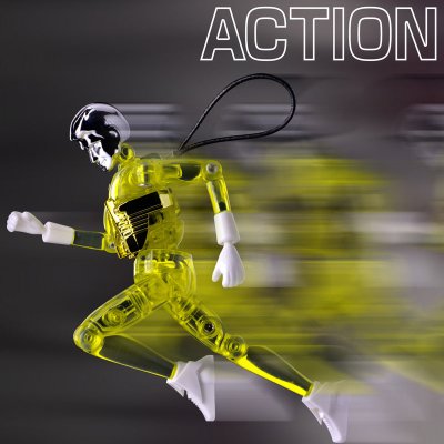 ミクロマン LEDライトストラップ M102