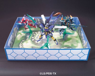 ダン铁球戦机 LBX奥丁・LBX潘朵拉・LBXフェンリル(ベストLBXチームSET)