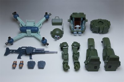 装甲骑兵 眼镜斗犬+圆形推进器 宇宙站样式