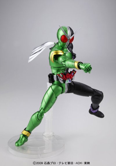 MG フィギュアライズ 1/8 假面骑士W サイクロンジョーカー 可动手办