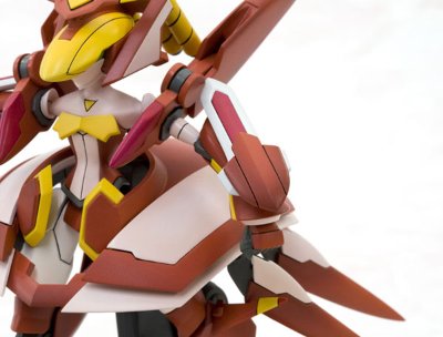 机战OG 1/144 XAM-007G 妖精利昂・タイプG 一部涂装済みPlastic Kit