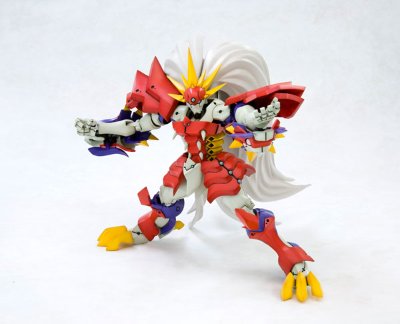 机战OG 1/144 轰级修罗神 一部涂装済みPlastic Kit