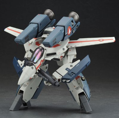 YAMATO超时空要塞系列 1/60 完全変形 VF-1J 一条辉 机 with スーパーパーツ