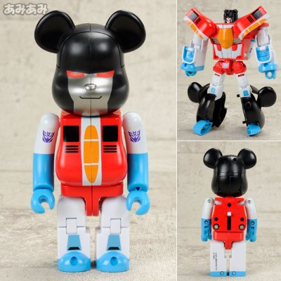 BE＠RBRICK No.B＠-000TF04 BE＠RBRICK × TRANSFORMERS STARSCREAM