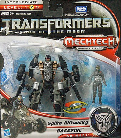 变形金刚 ムービー DA21 バックファイアー＆スパイク・ウィトウィッキー