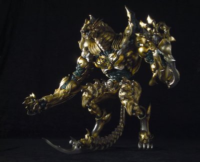 装备 道具系列 第5弾 心灭兽身牙狼 魔道指环扎尔巴 战损版