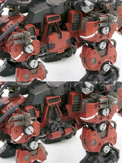 HMM ZOIDS 1/72 EZ-004 突击三觭龙