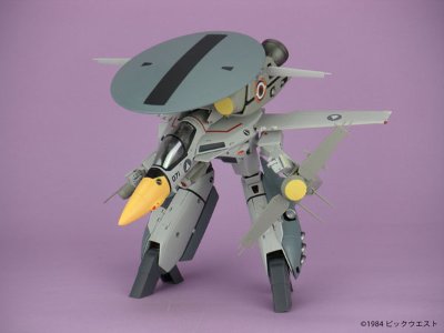 YAMATO超时空要塞系列 1/60 完全変形 VE-1 艾琳トシーカー オプションパーツ付き