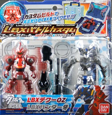 ダン铁球戦机 LBXバトルカスタムFigure Set LBXデクーOZ＆LBX猎人牙