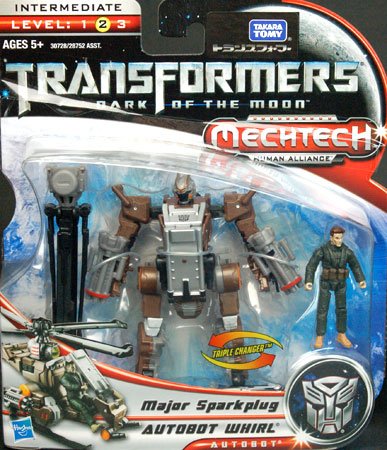 变形金刚 ムービー DA26 ホワール＆ スパークプラグ少佐