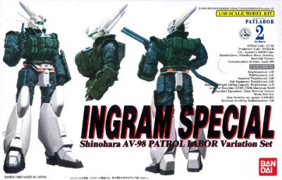 机动警察パトレイバー 1/60 英格拉姆Special