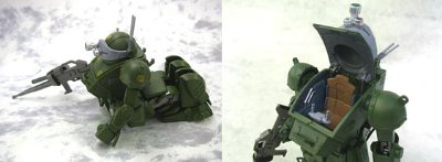 机甲可动系列 装甲骑兵 眼镜斗犬 蓝色骑士版