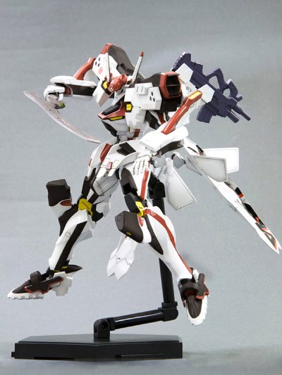 MUV-LUV Muv-luv Total Eclipse 不知火・弐型 デモンストレーターカラー Plastic Kit