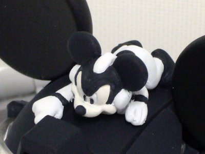 变形金刚 ディズニーレーベル ミッキーマウストレーラー モノクローム