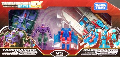 变形金刚 ユナイテッドEXP3 タンクMaster vs 玛琳Master