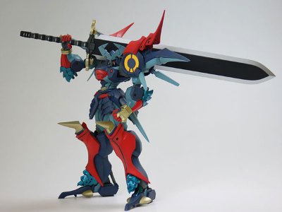 机战OG 超军神  NONスケール Plastic Kit 改定版