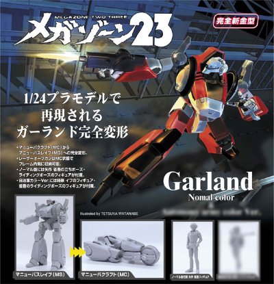 メガゾーン23 No.1 1/24 可変花环
