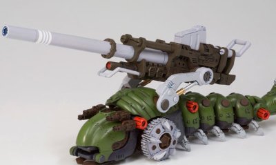 ZOIDS（ゾイド） HMM系列 EMZ-15 モルガ＆モルガ（キャノリーユニット装着型） Plastic Kit