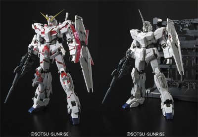 MG 1/100 独角兽高达 HD配色＋MS CAGE