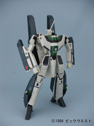 超时空要塞Macross 1/60 完全変形 VF-1A 柿崎机 with スーパー＆ストライクパーツ