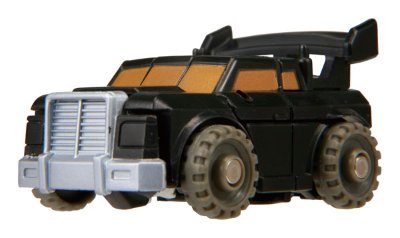 变形金刚 ビークール B10 黑のオフロードカー
