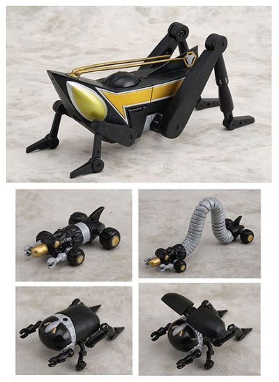 BRAVE合金31 时间飞船 时间跳跃蚱蜢 限定黑色版