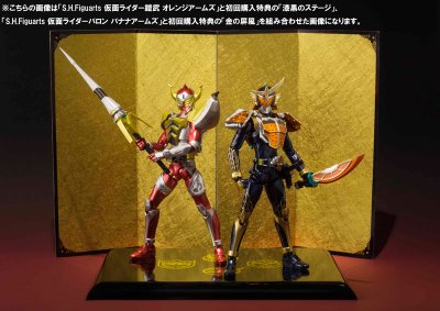 【特典】S.H.フィギュアーツ 假面骑士巴隆 バナナアームズ（初回购入特典：金の屏风 付）