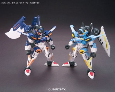 ダン铁球戦机 LBXステッカー(12) LBX伊卡洛斯・ゼロ＆LBX伊卡洛斯・フォース用