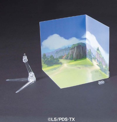 ダン铁球戦机 LBX DCUBEベース(2) 草原タイプ