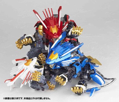 山口式转轮系列 No.093EX ZOIDS(ゾイド) BLADE LIGER MIRAGE(白色超重剑长牙狮)