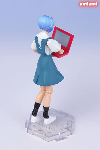 ミクロマン ミクロアクション系列 EVA 绫波丽(制服Ver.2)