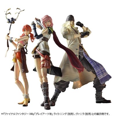 最终幻想XIII(13) PlayArts改 冰雪・维里耶 可动手办