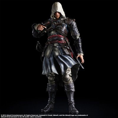 PlayArts改 -KAI- 刺客 クリードIV 黑フラッグ エドワード 可动手办