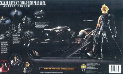 最终幻想 AC PlayArts クラウド＆フェンリル 可动手办 （国内版）