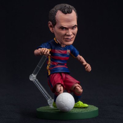 TOYS ROCKA！FC巴塞罗那 伊涅斯塔(A.INIESTA) 可动手办