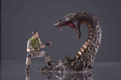 バイオハザード Figure Collection Vol.4 クリス・レッドフィール vs ヨーン