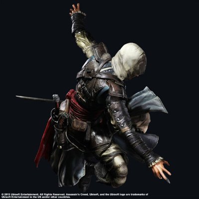 PlayArts改 -KAI- 刺客 クリードIV 黑フラッグ エドワード 可动手办