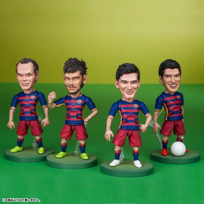 TOYS ROCKA！FC巴塞罗那 伊涅斯塔(A.INIESTA) 可动手办