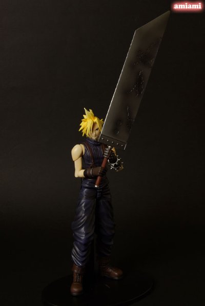 最终幻想VII PlayArts 克劳德・史特莱夫