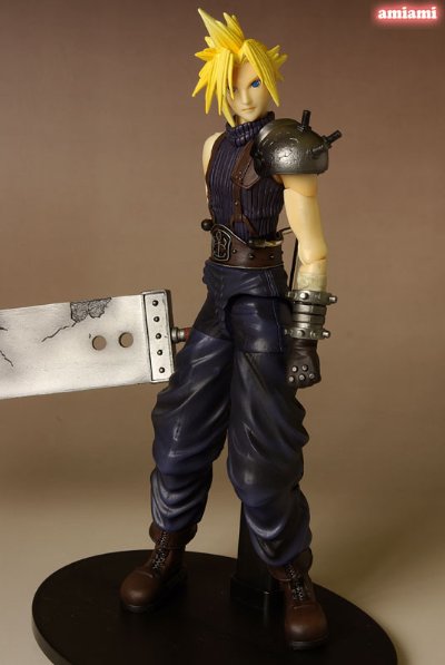 最终幻想VII PlayArts 克劳德・史特莱夫