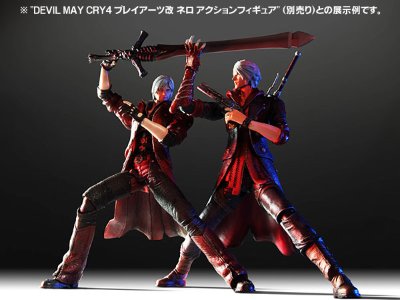 DEVIL MAY CRY4（デビルメイクライ4）PlayArts改 但丁 可动手办