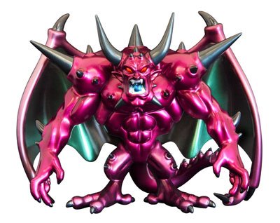 龙ク依丝特 ソフビモンスター 限定メタリックカラーバージョン 006 デスタムーア・変身后