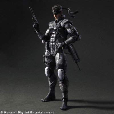PlayArts改 メタルギアソリッド 索利德・斯内克 可动手办