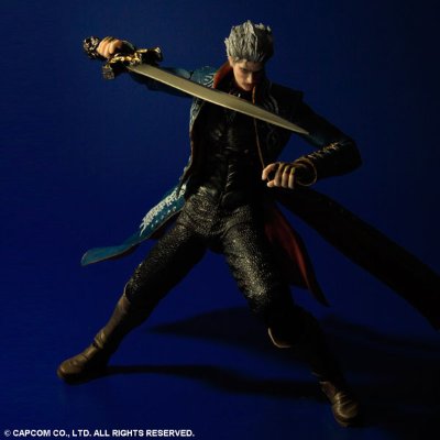 DEVIL MAY CRY 3（デビルメイクライ3）PlayArts改 维吉尔 可动手办