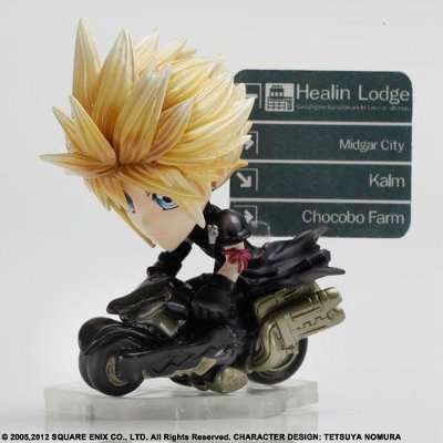 最终幻想 TRADING ARTS 改 ミニ クラウド フロム 最终幻想VII AC