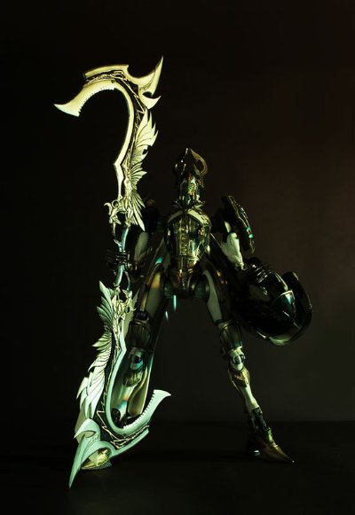 最终幻想XIII(13) PlayArts改 奥丁 可动手办