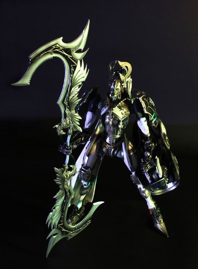 最终幻想XIII(13) PlayArts改 奥丁 可动手办