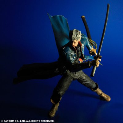 DEVIL MAY CRY 3（デビルメイクライ3）PlayArts改 维吉尔 可动手办